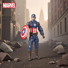 Avengers Captain America Titan Hero Series figure unpacked for gift-ready excitement