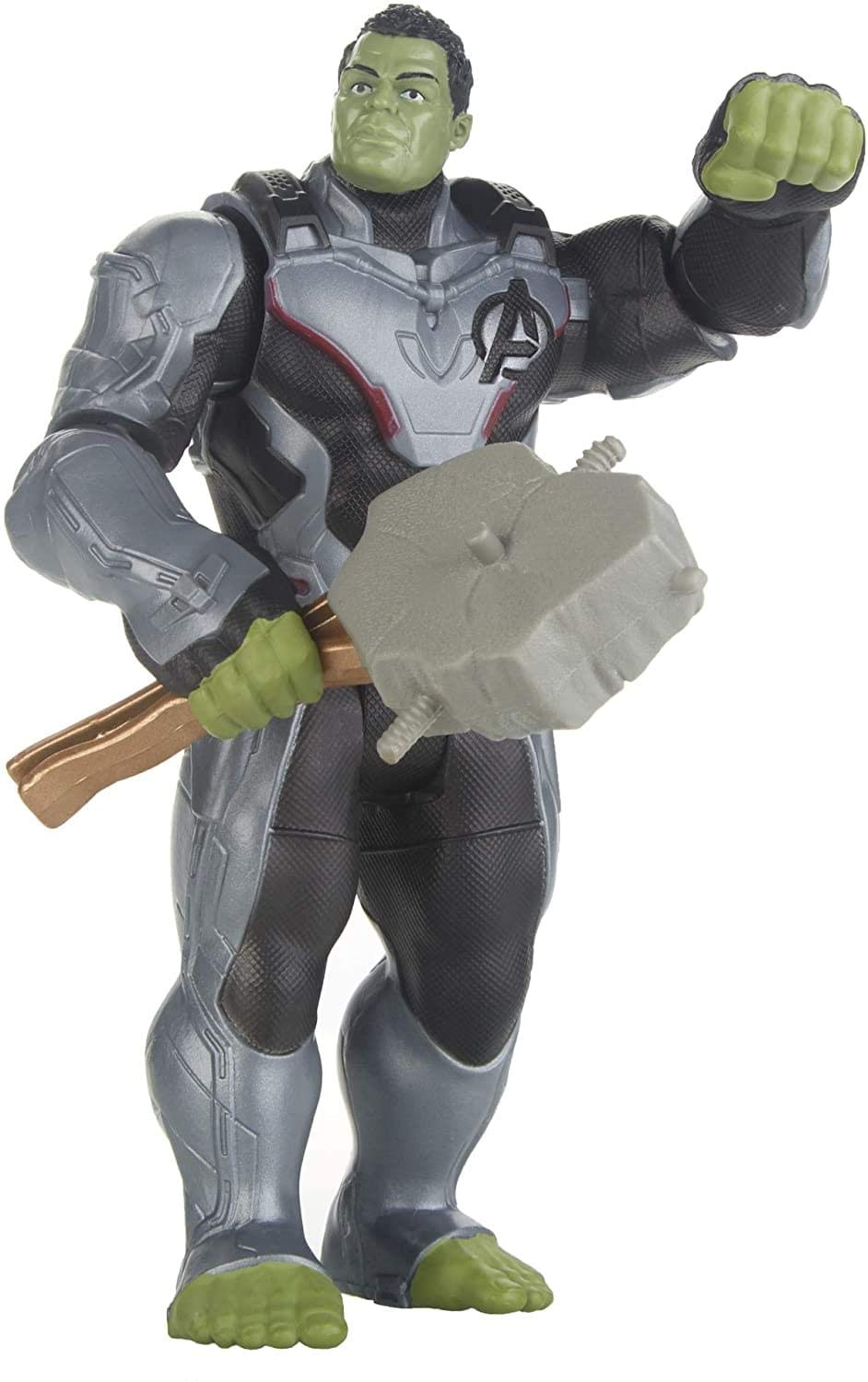 Avengers Endgame Hulk Deluxe Figure includes character-inspired accessory for enhanced storytelling.