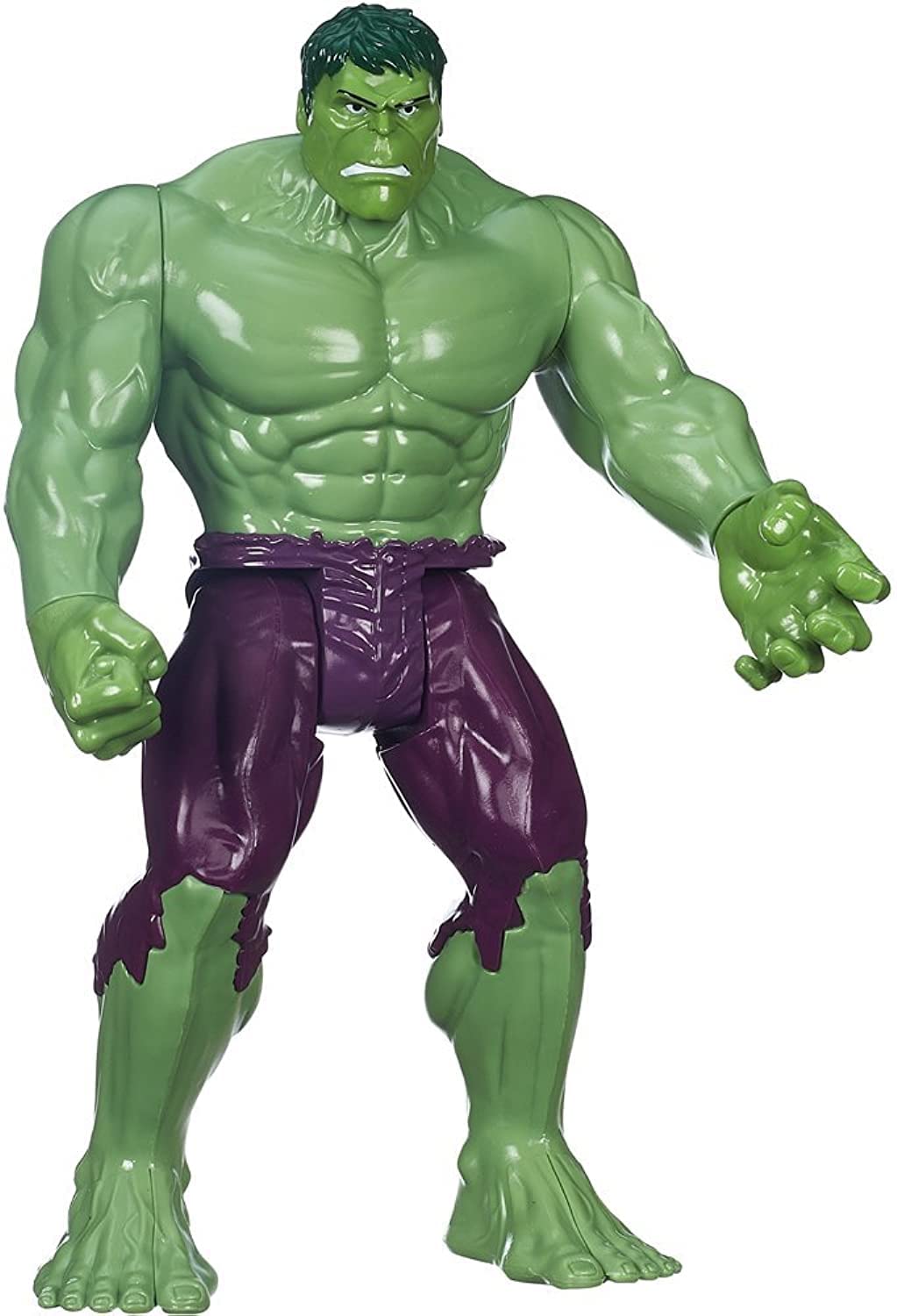 Avengers Hulk Titan Hero figure on display shelf for fan collections