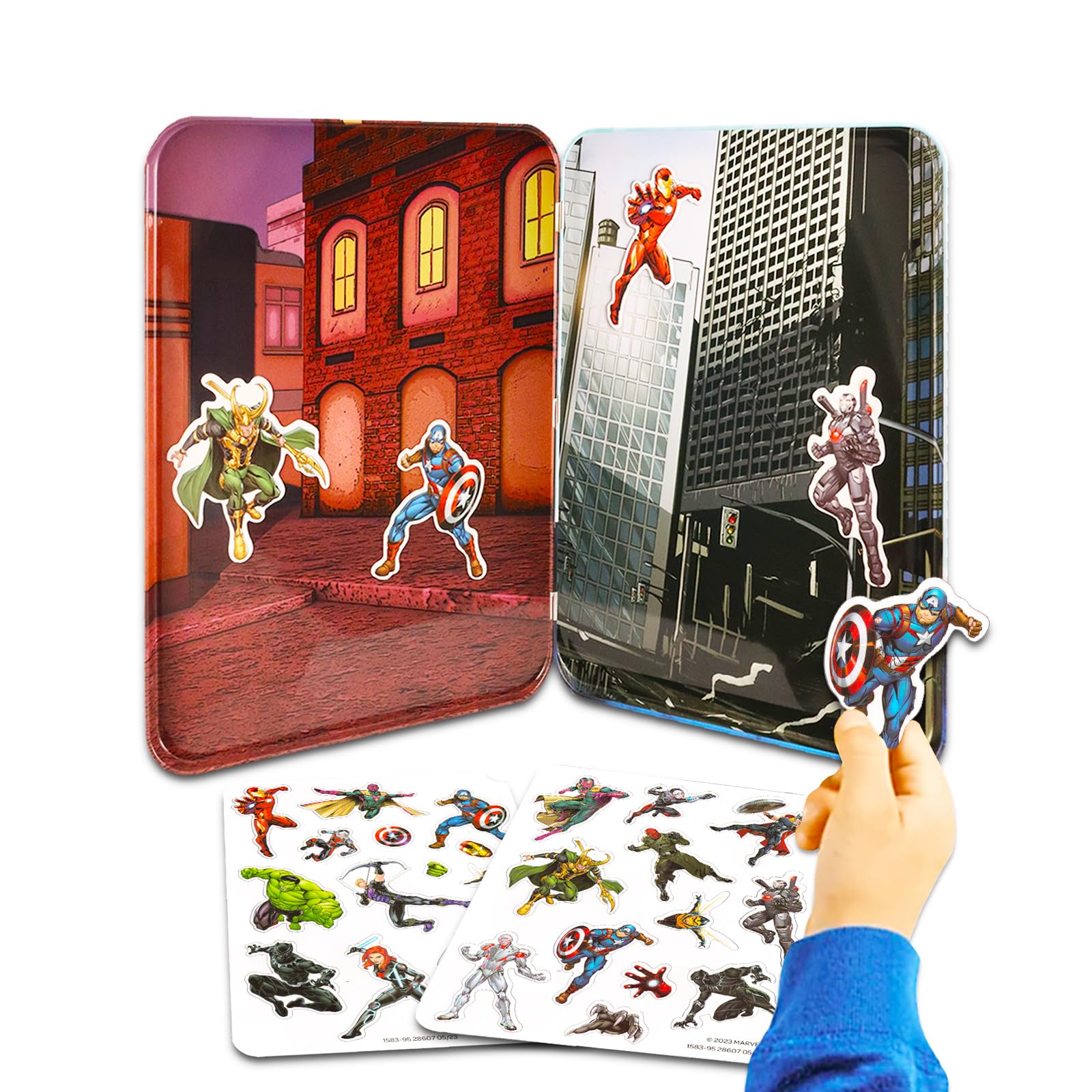 Iron Man magnet from Avengers Magnetic Creations for dynamic scene building and storytelling