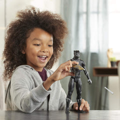 Black Panther accessories organized for playtime adventures.