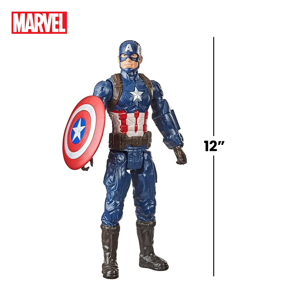 Avengers Captain America figure in display packaging appealing for collectors