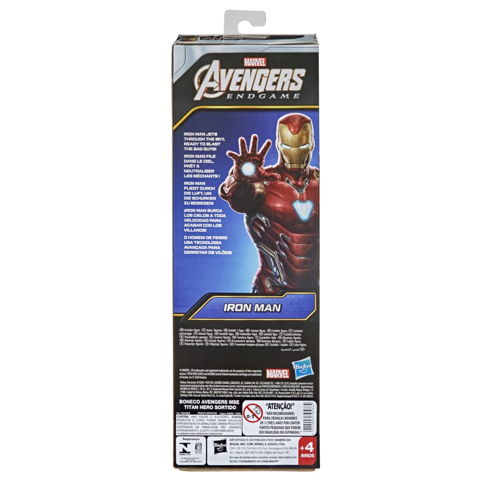 Titan Hero Series display option featuring Avengers collectible figure
