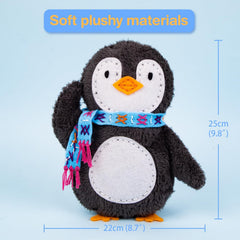 Avenir My First Sewing Kit Sloth Plush promotes slow, focused stitching practice.