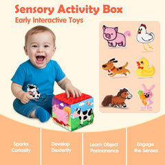 Avesa Baby Toys 3D tail feature enhances curiosity and touch