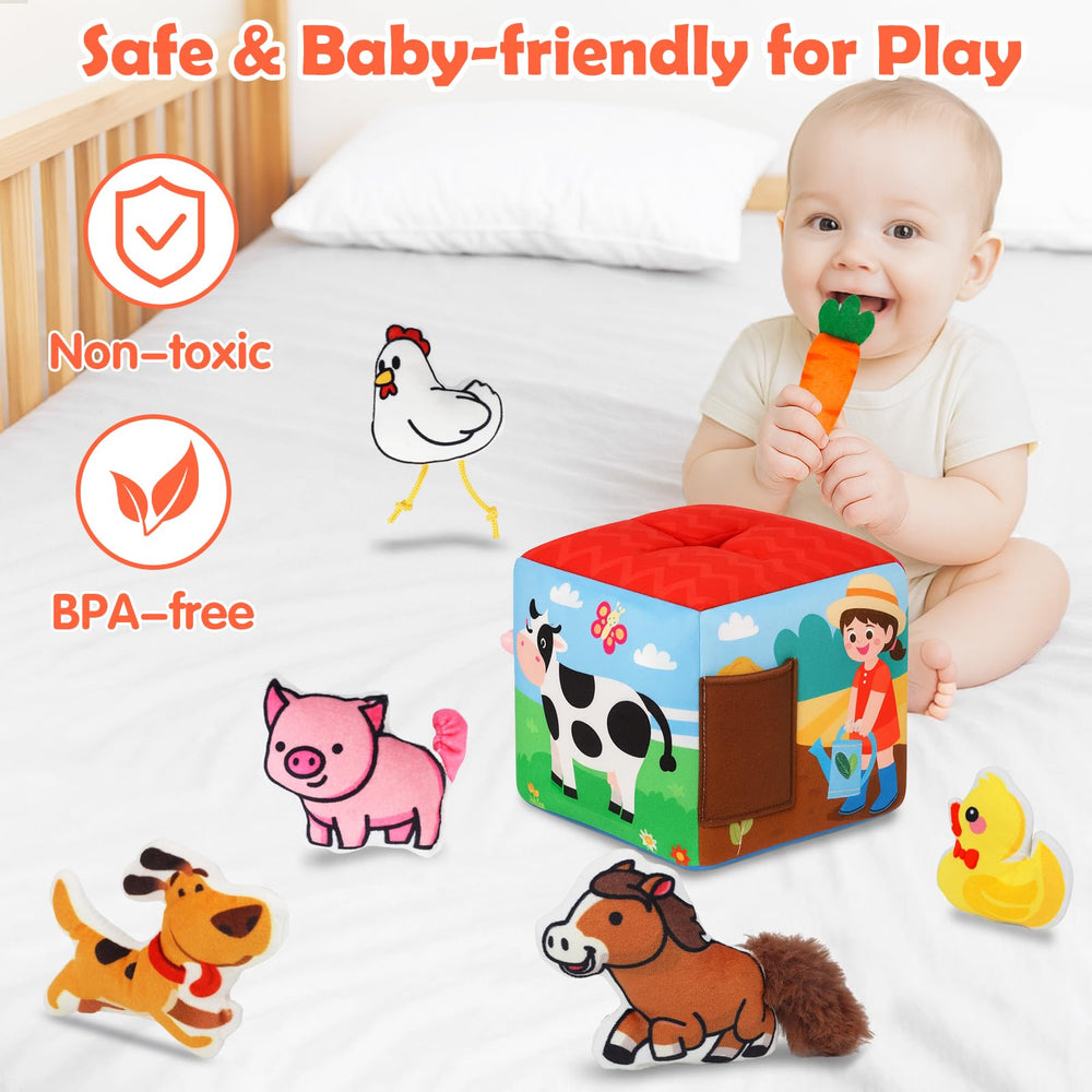 Avesa Baby Toys mirror for self-discovery and visual tracking play