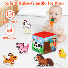 Avesa Baby Toys mirror for self-discovery and visual tracking play
