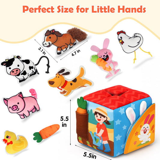 Avesa Baby Toys rattle and crinkle paper elements stimulating auditory play