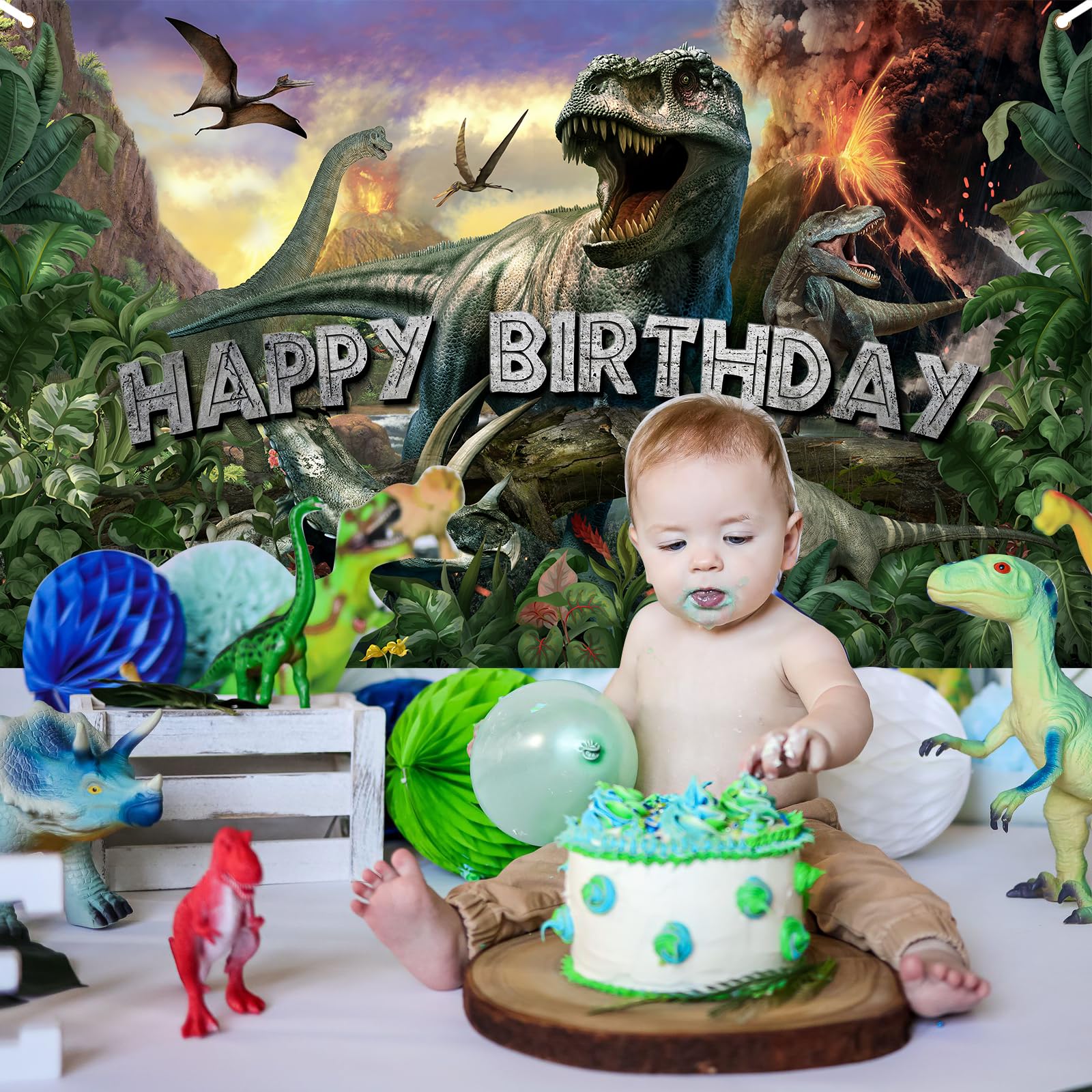 Avezano birthday banner setup for quick party decoration and photos