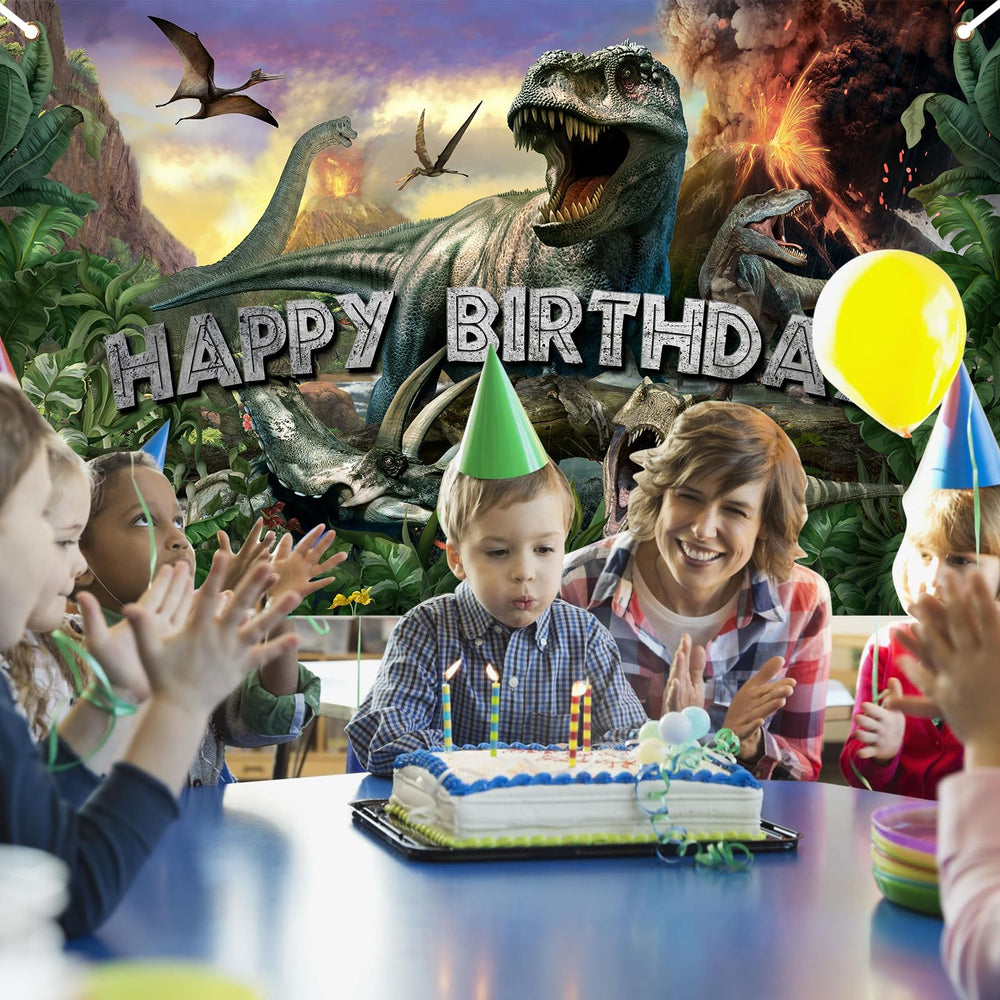 Avezano dinosaur world decoration enhances the party theme