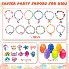 Aviski bracelets and rings inside, built for daily kid use after Easter fun.