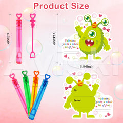 Aviski heart bubble wand in green, great for valentines gifting.