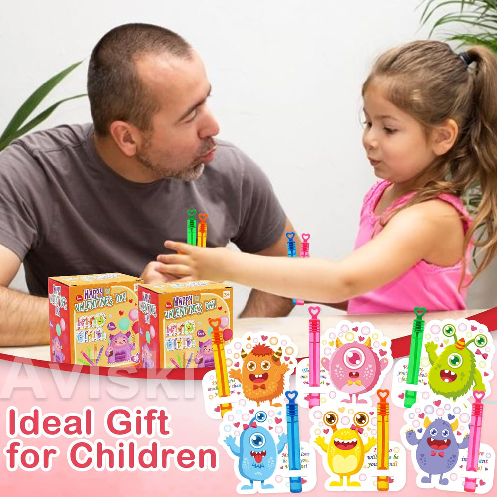 Aviski heart bubble wand in light red, adds charm to gifts.