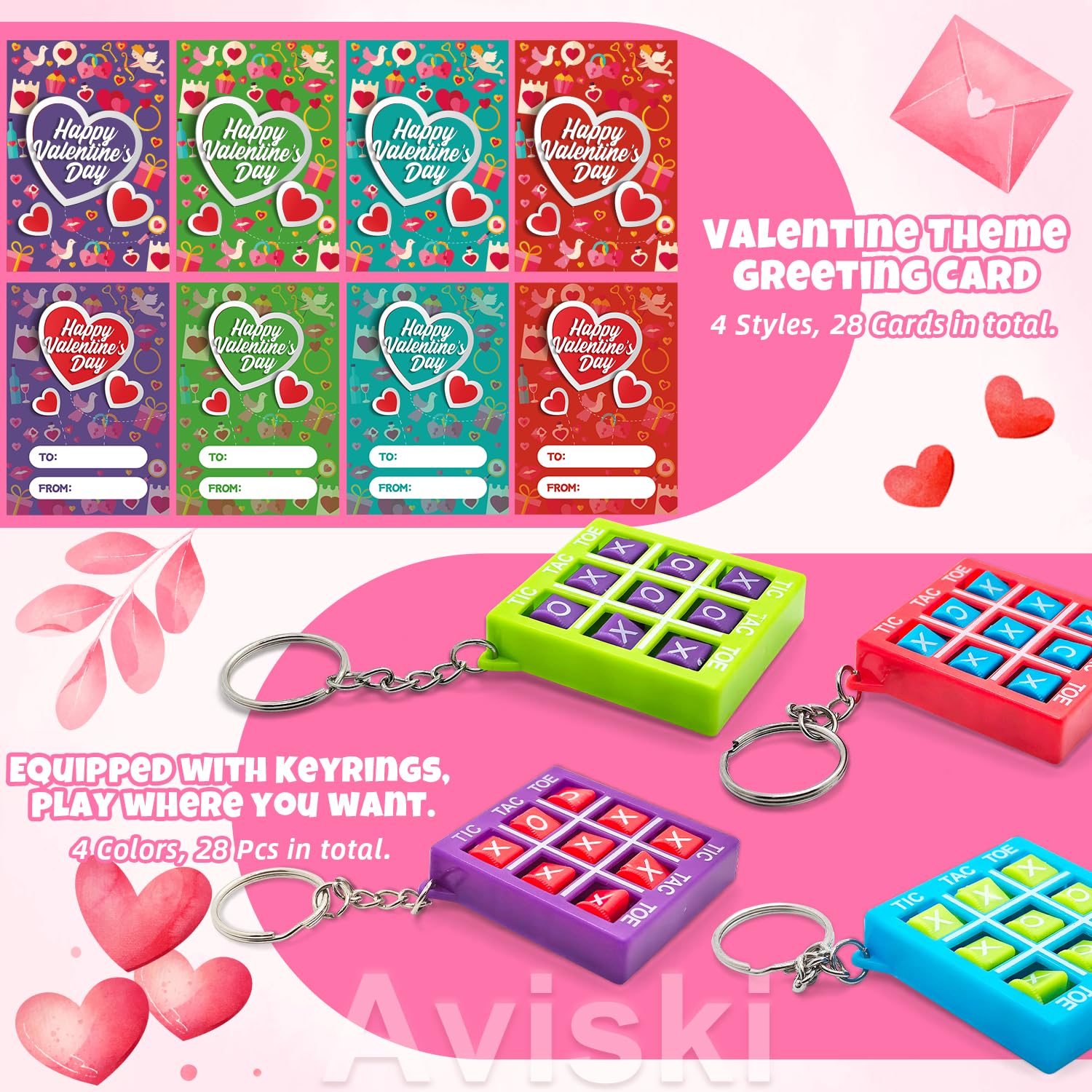 Aviski premium cardstock cards stay durable for keepsakes and classroom rewards.