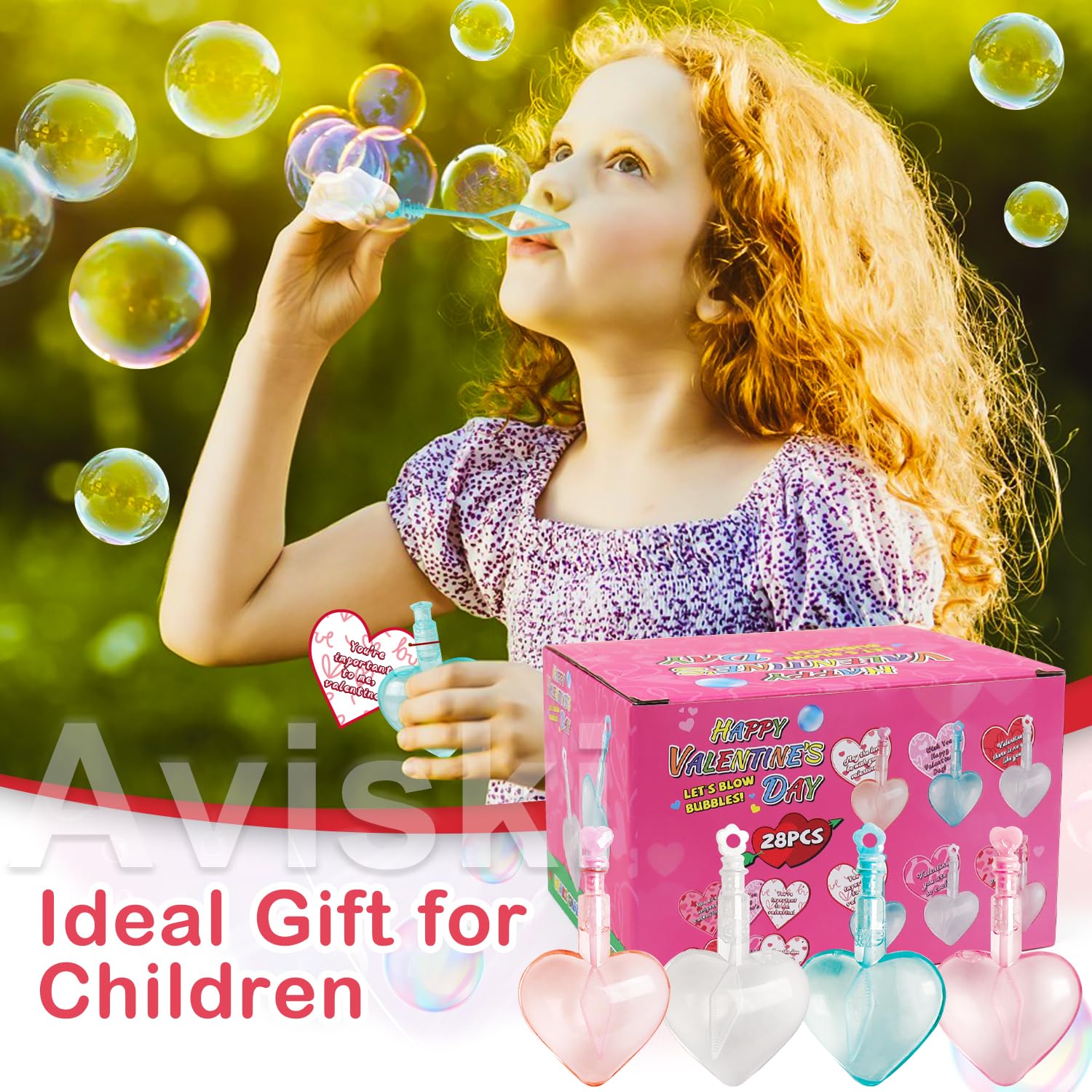 Aviski valentines party favors pack for classroom celebrations.