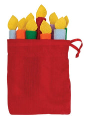 Aviv Judaica plush menorah that sings two classic Hanukkah tunes.