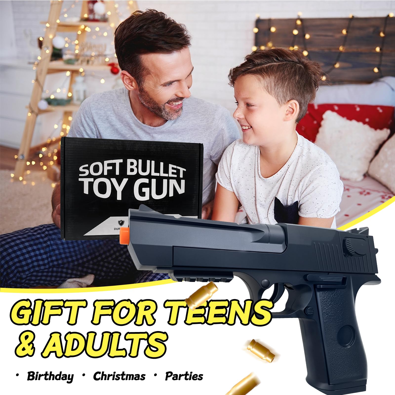 Awadas gift package contents with bullets and shells ready for play