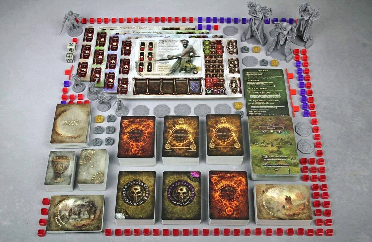 Awaken Realms Tainted Grail map and encounters hint epic exploration