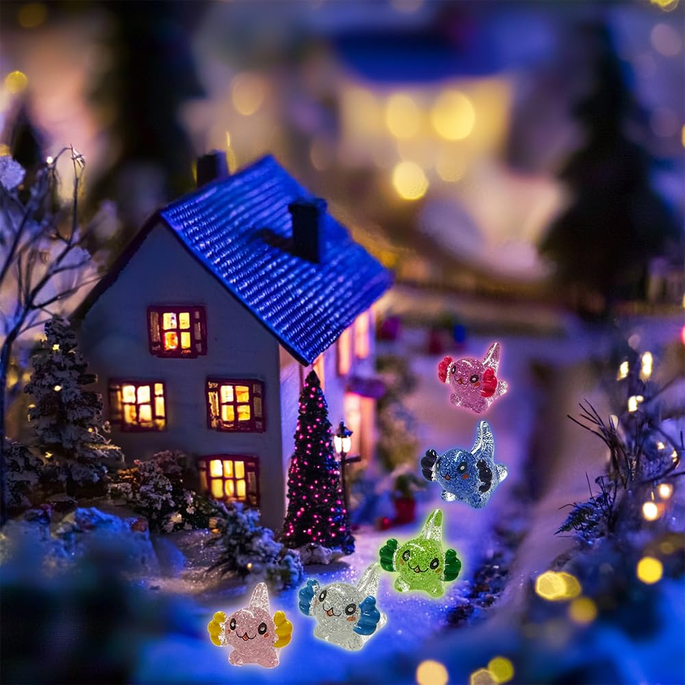 AWEELON cake topper miniature creates whimsical dessert decorations.
