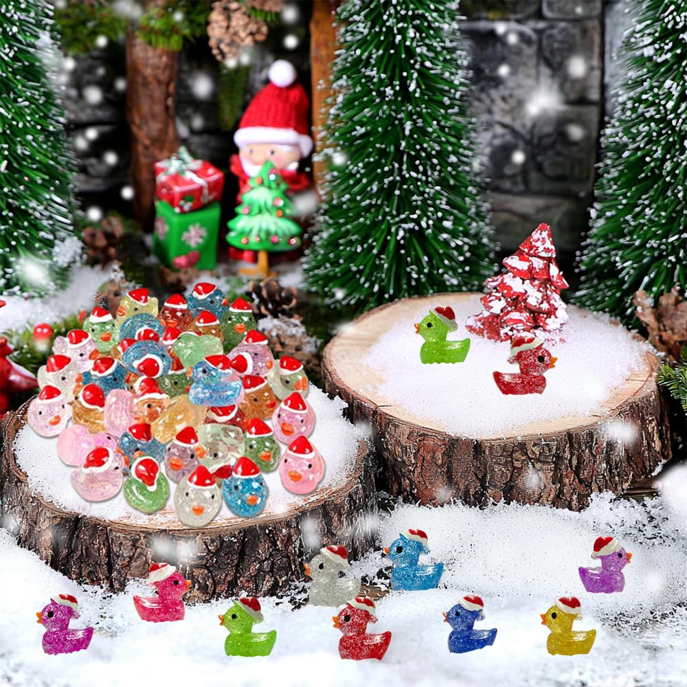 AWEELON miniature ducks for fairy gardens and micro landscapes