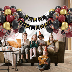 Awenztech backdrop assembly montage showcases a stylish maroon-gold setup.