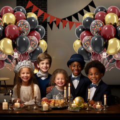 Awenztech glue dots help secure balloons for garlands.