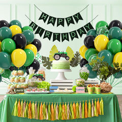 Awenztech green ribbon included for easy hanging and arrangement.