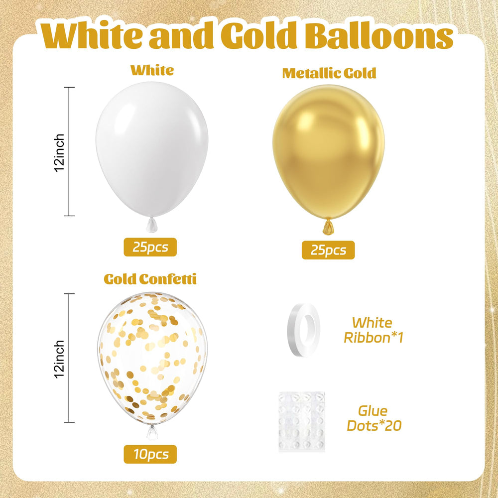 awenztech metallic gold balloons for upscale weddings and graduations