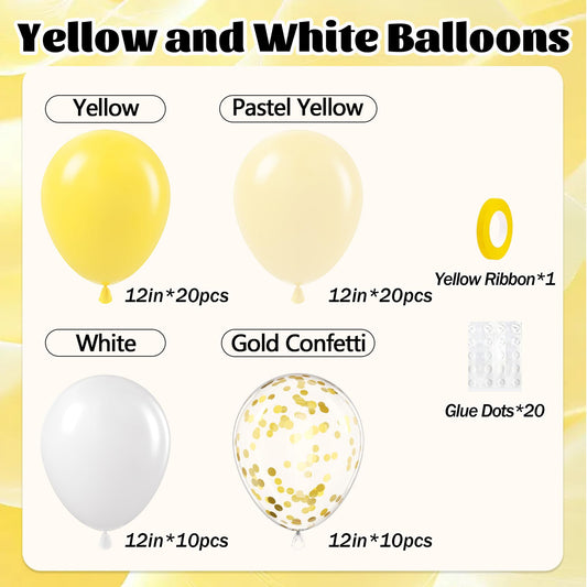 awenztech pastel yellow balloons add soft accents to celebrations