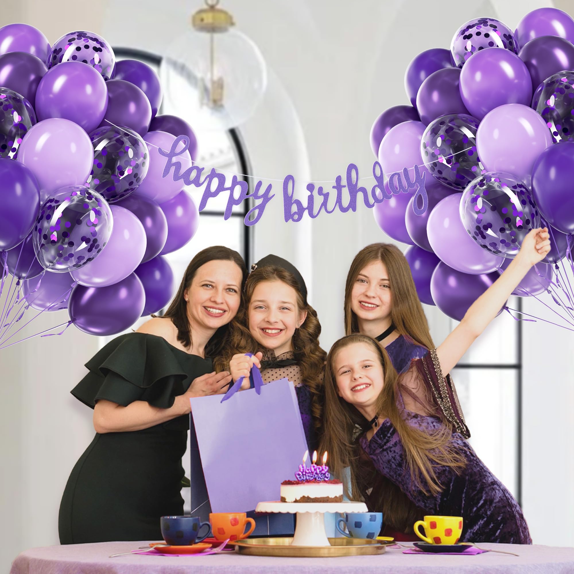 awenztech purple ribbon enables quick, polished balloon arches