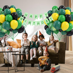 Awenztech tractor balloons green confetti 12in sparkling filler for arches.