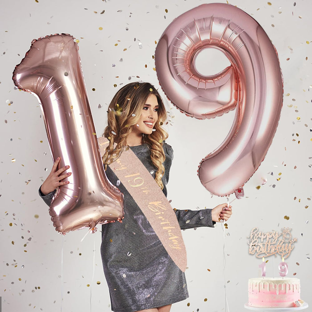 Awfrky 19th candles rose gold with long burn time and smokeless glow.