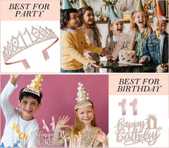 Awfrky glitter rose gold packaging elevates party presentation