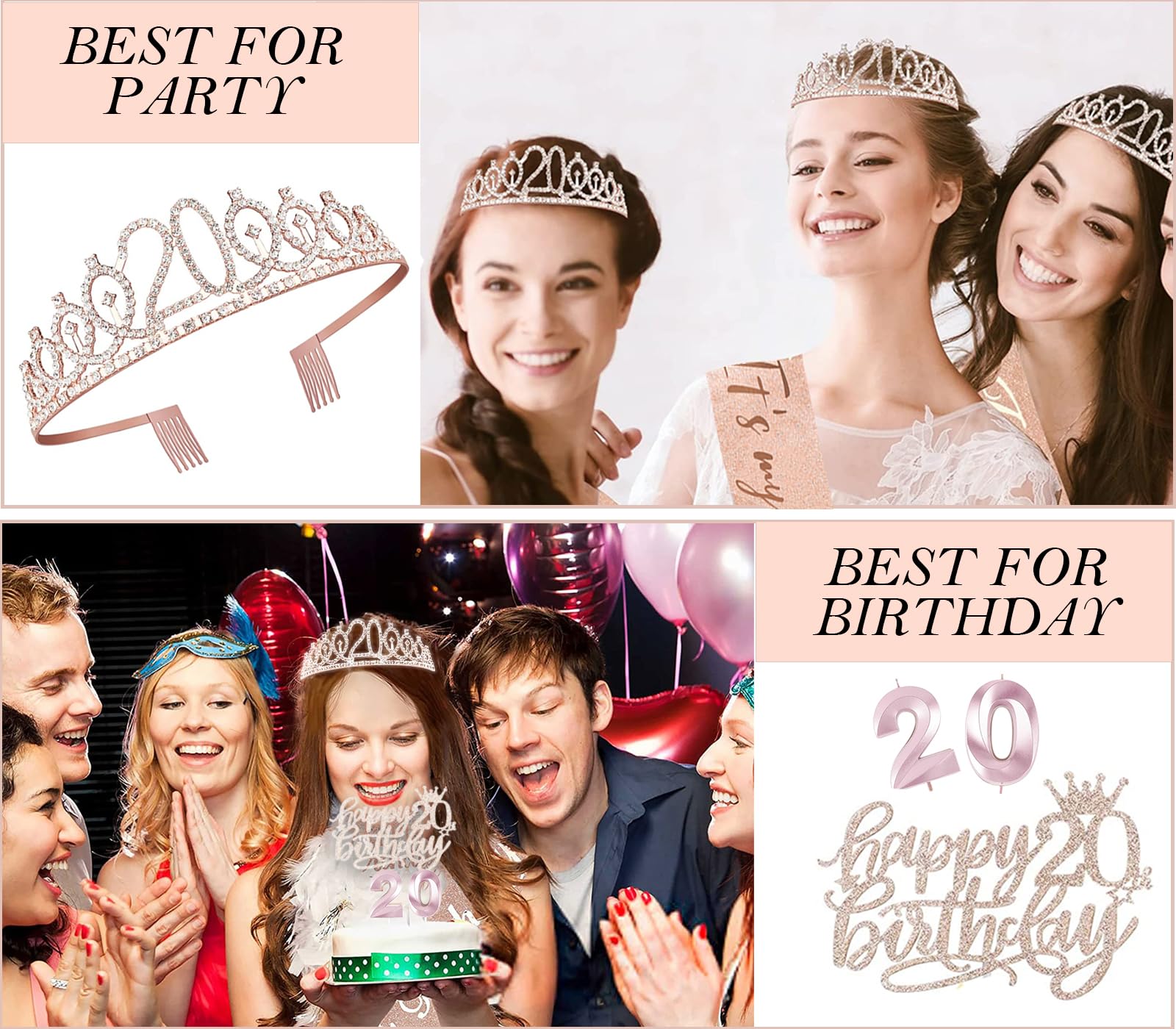 Awfrky pearl pin adds a touch of elegance to the sash or crown