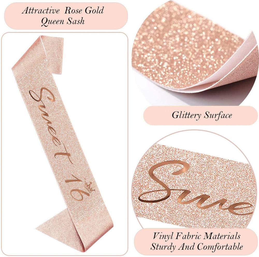 Awfrky rose gold 16 candles with long burn time for lasting ambiance