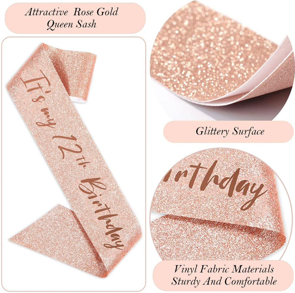 Awfrky rose gold 12 candles with long burn time