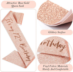 Awfrky rose gold 12 candles with long burn time