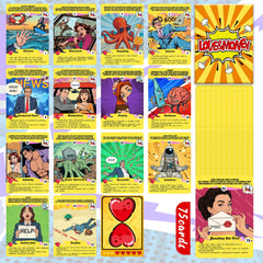 AWKAEIN 75-card deck big cards closeup highlights bold visuals for clear readings.