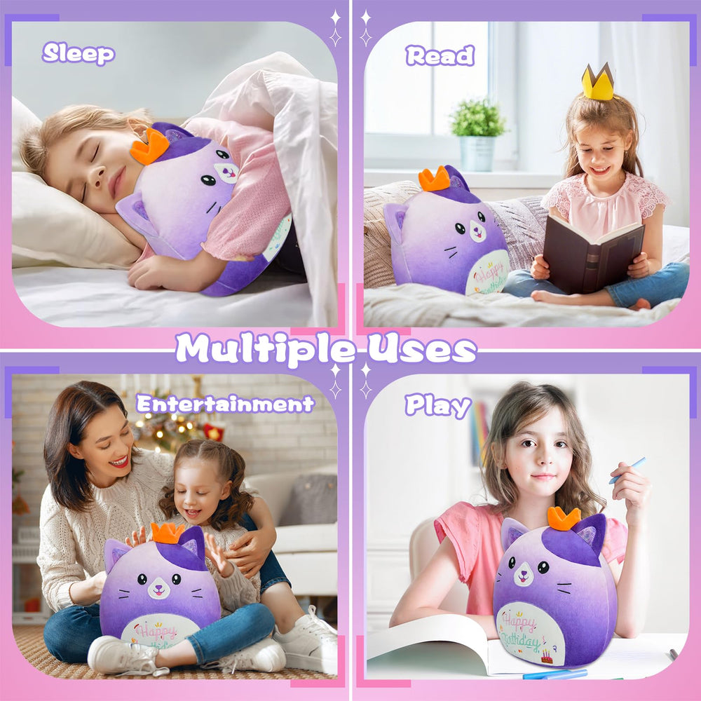 AWNOGKUE multi-use plush for hugs, naps, back support, and display.