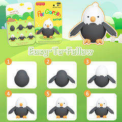 AWNOGKUE colorful air-dry clay colors for vibrant, engaging creative play.