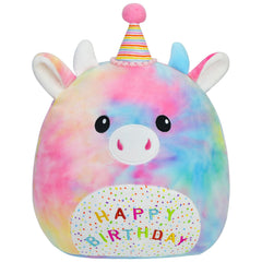 AWNOGKUE cow plush 12-inch for cozy play and decor