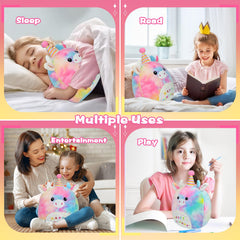 AWNOGKUE versatile pillow for hugging, napping, or decor anywhere