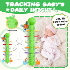 AWOTOY Baby mirror encourages self-recognition during floor time.