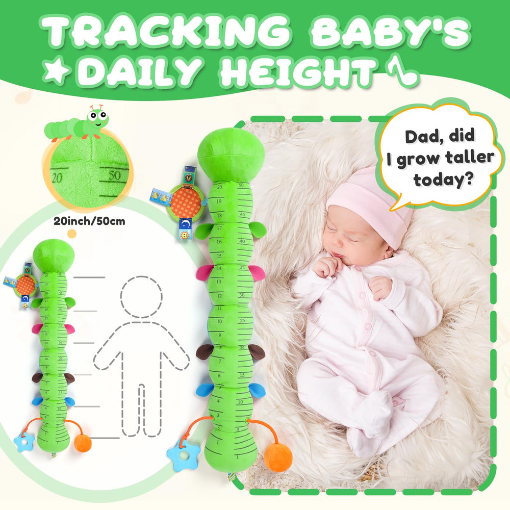 AWOTOY caterpillar crinkle wings stimulate touch and sound exploration