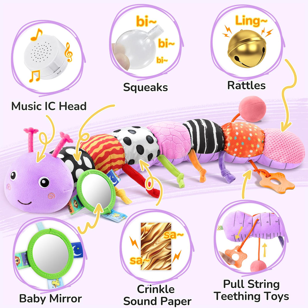 AWOTOY plush design supports safe, comforting baby play sessions