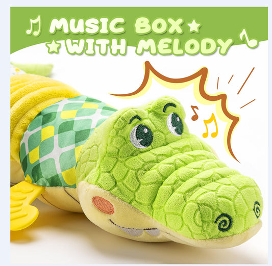 AWOTOY crocodile body crinkle — engaging textures to boost tactile exploration