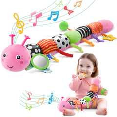 AWOTOY musical caterpillar head with lullaby for soothing newborns during nap time