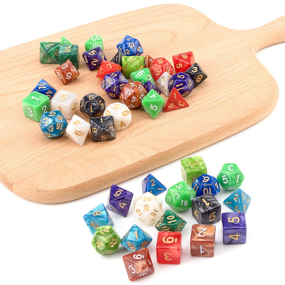 Awpeye dice surface with pearled sheen for a premium look and feel.