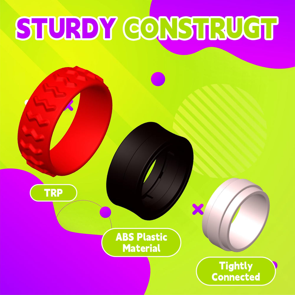 AWTUMZQ fidget rings in quiet design for discreet use