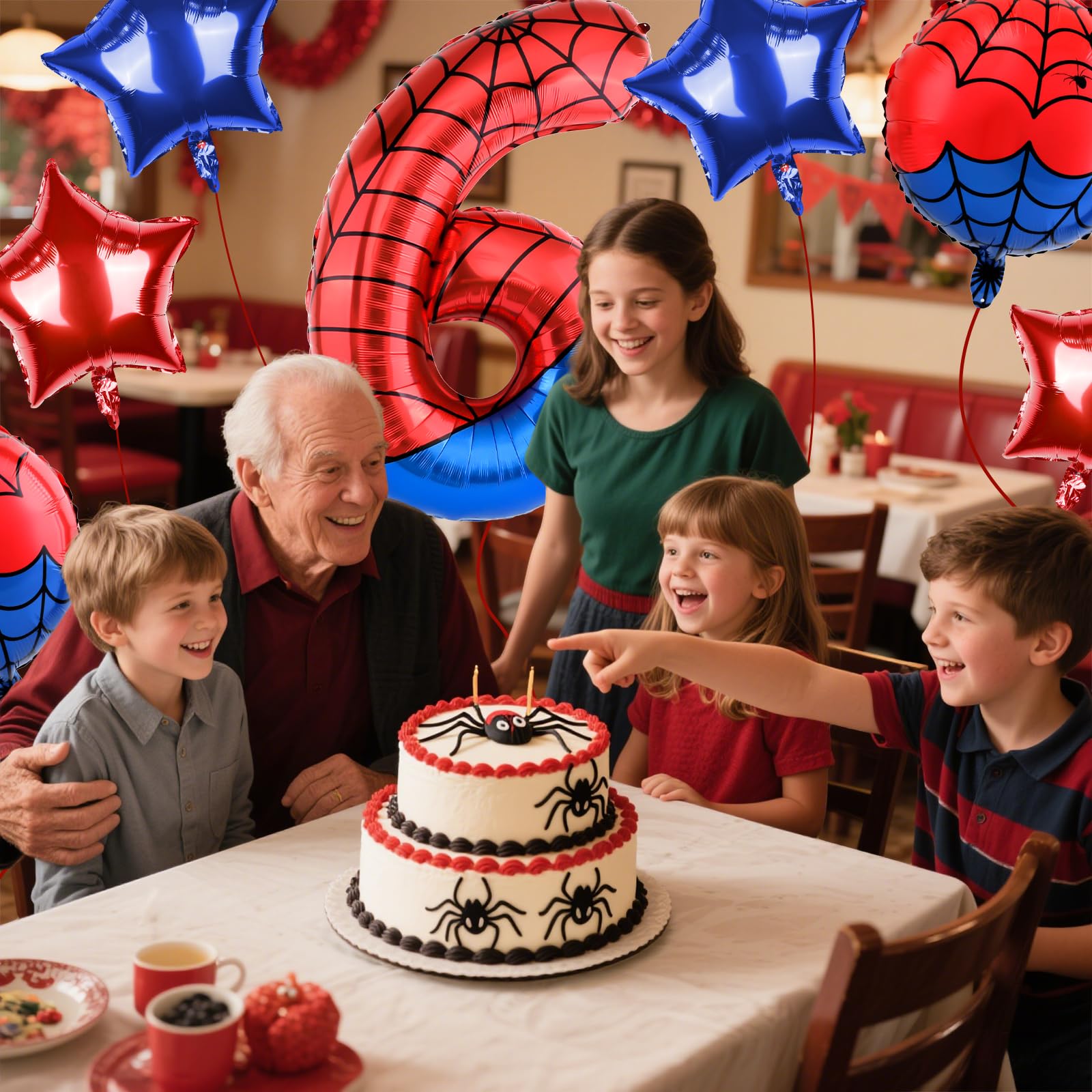 AXBMM Great for 6th birthday celebrations and memorable photo moments.